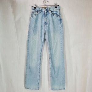 Levi's LVC 701 1950s Jeans Women Sz 25 X 30 Blue‎ Denim Pink Selvedge Big E Tab